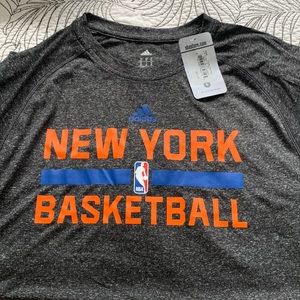 New York Knicks climalite long sleeve shirt. Tags attached. Never worn.